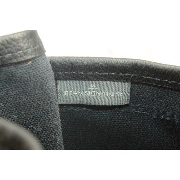 LL Bean Signature Waxed Canvas Maine Hunting Shoe 16" Black Size 6 M - Picture 11 of 11